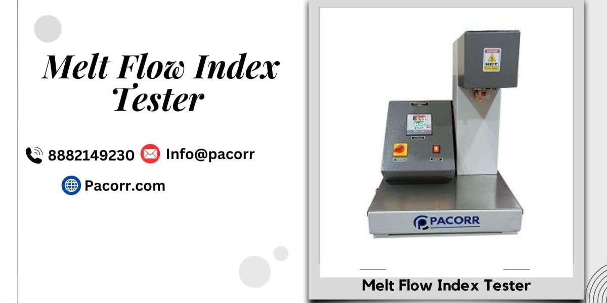 The Future of Polymer Quality Testing Discover Pacorr’s Melt Flow Index Tester